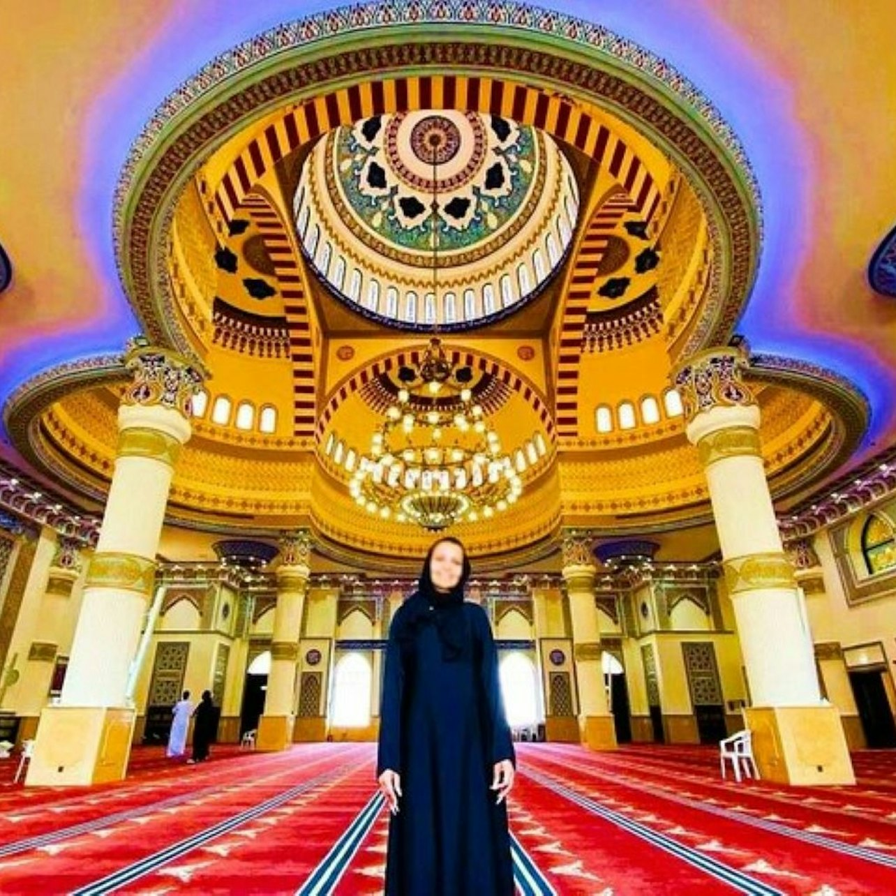 Experience the stunning architecture of the Blue Mosque adorned with intricate designs and vibrant colors while immersing yourself in Dubai's rich cultural heritage during this unforgettable city tour.